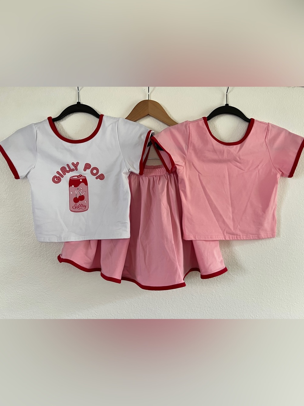 Girly Pop Top and Skort Bundle